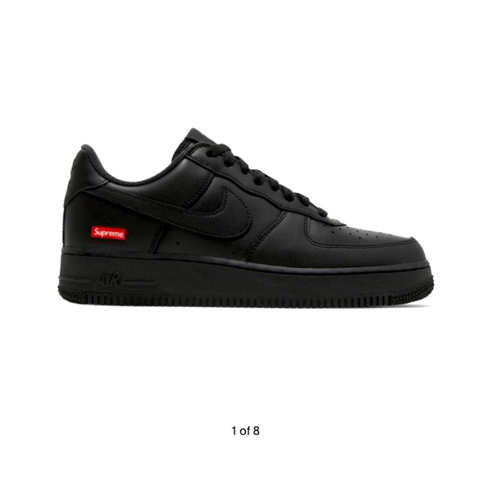 Supreme x Air Force 1 low'Box Logo - Black'